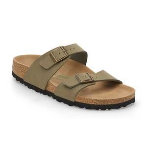 NEW BIRKENSTOCK women's sydney vegan in silky pine green